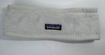 Patagonia Headband Womens One Size Ivory White Fleece Ear Warmer Winter Outdoor