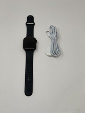 Apple Watch Series 11 46mm Jet Black Aluminum Case Black Band Cellular Excellent