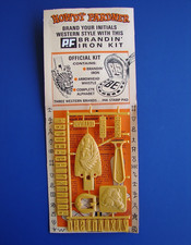 VTG P F Flyers Shoes Brandin Iron Kit Winning West Cowboy Indian Membership Card