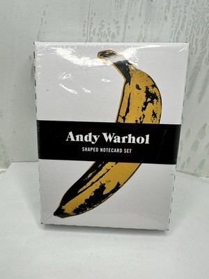 Andy Warhol Shaped Notecard Set by Galison New