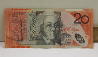 Australia $20 Banknote Circ