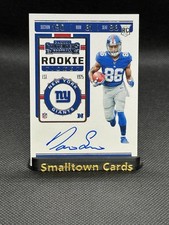 2019 Contenders Rookie Ticket Auto(ON CARD) Darius Slayton RC NY Giants . rookie card picture