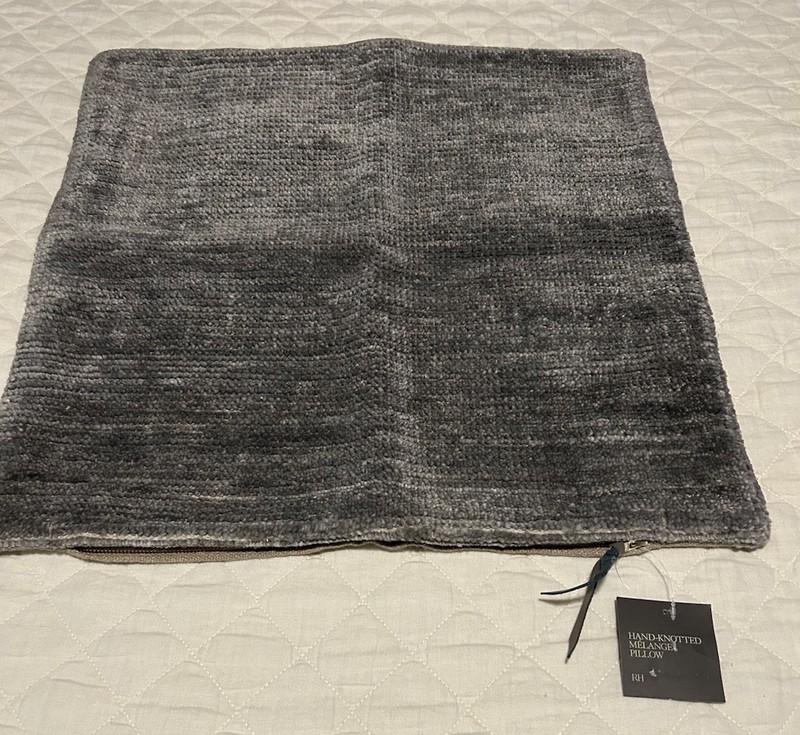 Restoration Hardware HAND-KNOTTED MÉLANGE OUSHAK PILLOW COVER