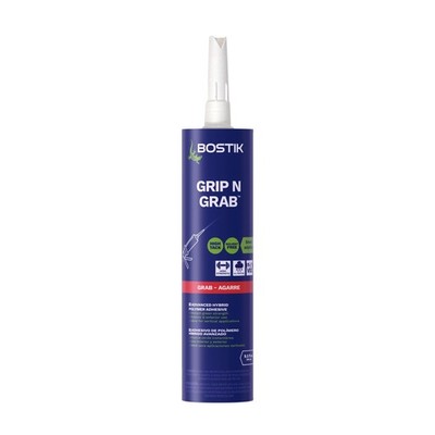 BOSTIK Grip n Grab 9.5oz Instant Grab Premium Heavy Duty Adhesive Glue | Prof...
