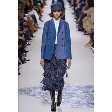 RUNWAY 3K Christian Dior 2018 Denim Jacket Size: M US6, FR38