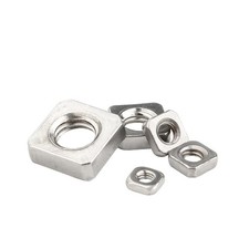 M3-M8 304 Stainless Steel Thin Square Nuts 10/50/100Pcs