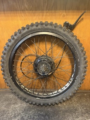 1972 Yamaha Dt2 Front Wheel Axle Akront Dt2