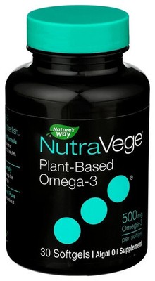 Nature's Way NutraVege Plant-Based Omega-3 30 Softgels