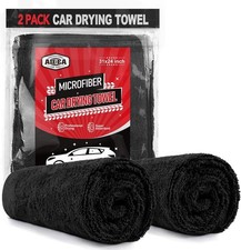 AIDEA Asciugamani in Microfibra per Auto-2PK, Asciugamano Auto Professionale Grande