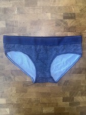 Victoria  s Secret PINK Women  s Underwear Hiphugger Blue Size: S