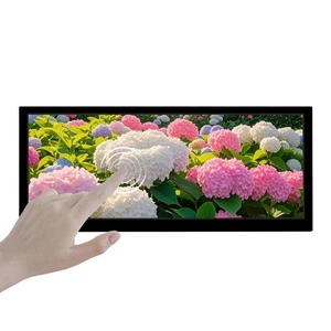 10.3inch 1920x720 IPS Panneau Android LCD Surveiller la vidéo de copie de lecture automatique USB Port