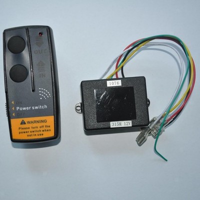 1 Set Fishing Boat Anchor Remote Windlass Wireless Switch Remote Control Kit