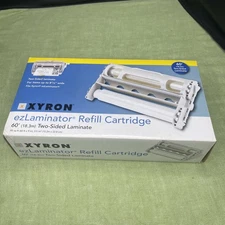 Xyron 9” ezLaminator Refill Cartridge 60’ Two-sided Laminate New In Box