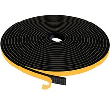 33Ft Weather Stripping Door Seal,Self Adhesive Weather Strip,Window Weather S...