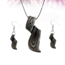  Necklace Detangler Clasp and Earring Set Women Jewelry Trendy for