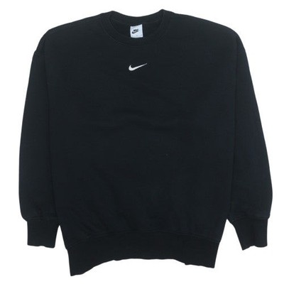 Nike Herren Pullover Sweatshirt schwarz Rundhals M Regular Fit