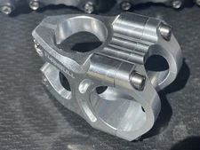 Turnbull  CNC’d From Billet MTB Stem 31.8 mm 35 mm 0° Raw Aluminum Silver 2025