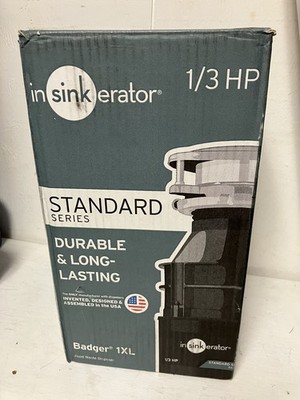 Badger 1XL Continuous feed 1/3-HP Septic Safe Non-corded Garbage Disposal