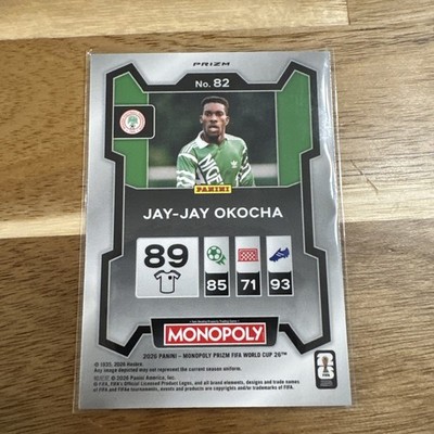 🔴 2026 Prizm Monopoly World Cup Jay-Jay Okocha #82 Red Prizm SSP