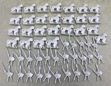 15mm Fantasy ELF CAVALRY x26 Magister Militum Chariot Miniatures 33011