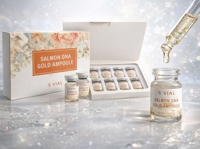 Salmon DNA Gold Ampoule   Advanced Skin Regeneration Formula