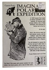 Captain Parks Imaginary Polar Expedition Cheapass Game - Complete
