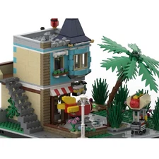 HXtoy Modular Building: Toy Store & Apartment Model with Interior 1229