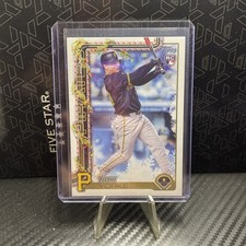 2025 Topps Holiday #H115 Nick Yorke Pirates RC