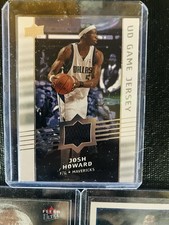 2003-04 Josh Howard (5) Card Rookie & Jersey Lot Bowman Chrome UD Game Jersey