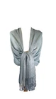 Beautiful Silver Glitter Ladies Scarf Wedding Party Stole Shawl Wrap Shimmery