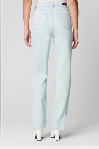 Blank NYC The Cooper in Super Powers Light Blue Wash Split Seam Jeans NWT Sz 26 - Picture 4 of 4