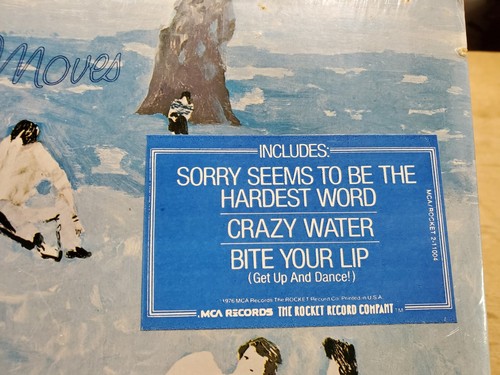 ELTON JOHN Blue Moves, 1976 MCA/Rocket 2-11004 Gatefold 2 LP Record Set, SEALED - Picture 2 of 16