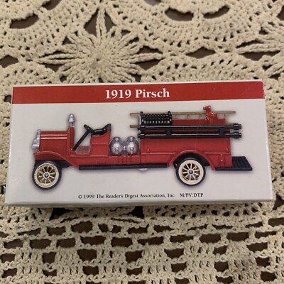 VTG 1999 Readers Digest Inc. DIE-CAST 1919 PIRSCH FIRE TRUCK  By High Speed