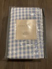 Laura Ashley Cotton Queen Bed Skirt (Hedy-Light Blue)