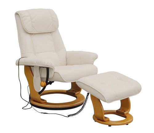 Alpha 7036 Massagesessel schwarz Kunstleder - Bild 5 von 6