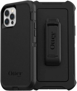 OTTERBOX Defender Series Rugged Protection Case for Apple iPhone 12/Apple iPhone 12 Pro - Black (77-65401)