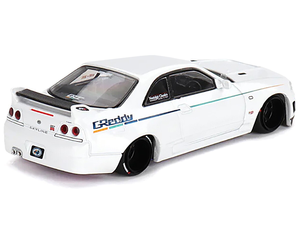Mini GT Kaido House Nissan Skyline GT-R R33 Greddy GR33 V1 1:64