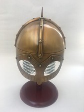Medieval Viking Specticle Armour Helmet With Chain Mail helmet Fully Wearable