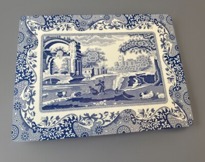 Pimpernel Spode Blue Italian Cork-Backed Placemats, Set of 4, X 