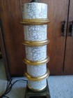 MCM Asian Crackle Pagoda Table Lamp — photo 4