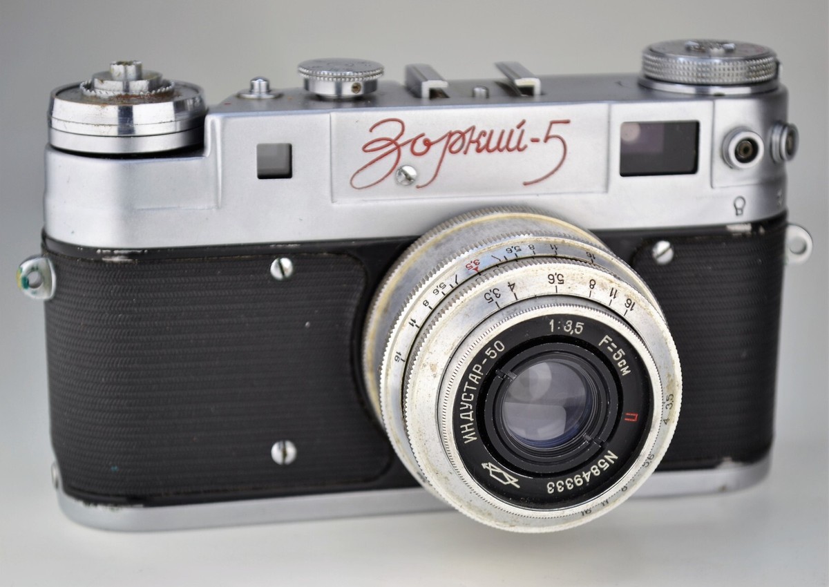 Zorki-5 Industar-50 50mm F3.5 M39(レア物)