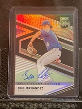 Ben Hernandez 2020 Elite Extra Base Auto -  #  41  Royals