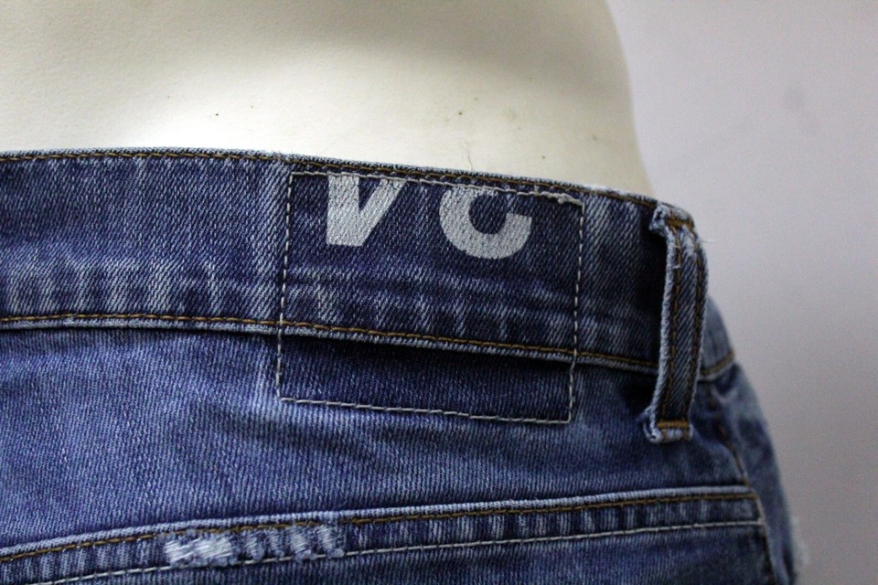 Dondup Men's Pants Size 48 Blue Regular Cotton Logo eBay