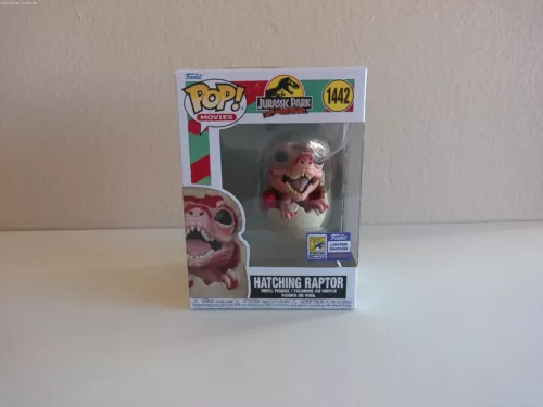Funko Pop! Vinyl: Jurassic Park - Hatching Raptor SDCC 2023 Limited Edition