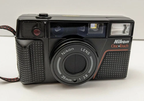 Nikon One Touch 35mm Camera L35AF2 f2.8 Lens Point & Shoot PARTS ONLY 