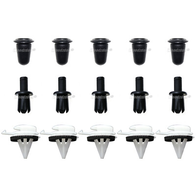 For Range Rover L322 03-12 Wind Shield A Pillar 15pcs Push Retainer Clip Grommet