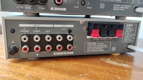 Aiwa Micro Hifi Stack System Vintage Tape Deck Tuner Amplifier *SEE VIDEO* - Picture 13 of 21