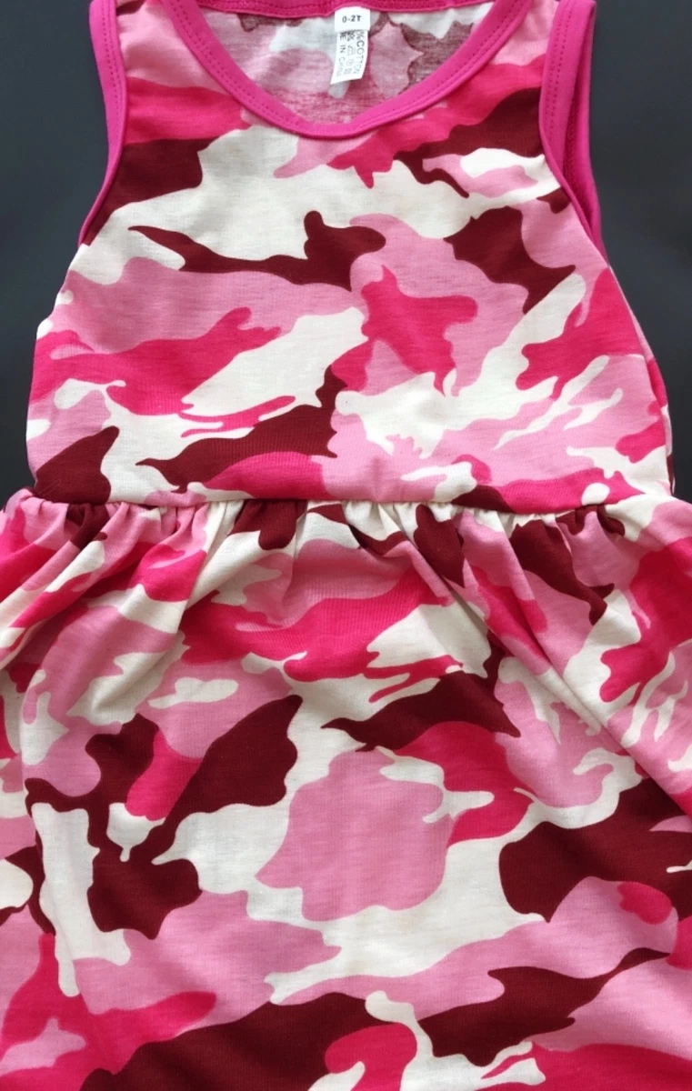Pink camo shop baby girl clothes