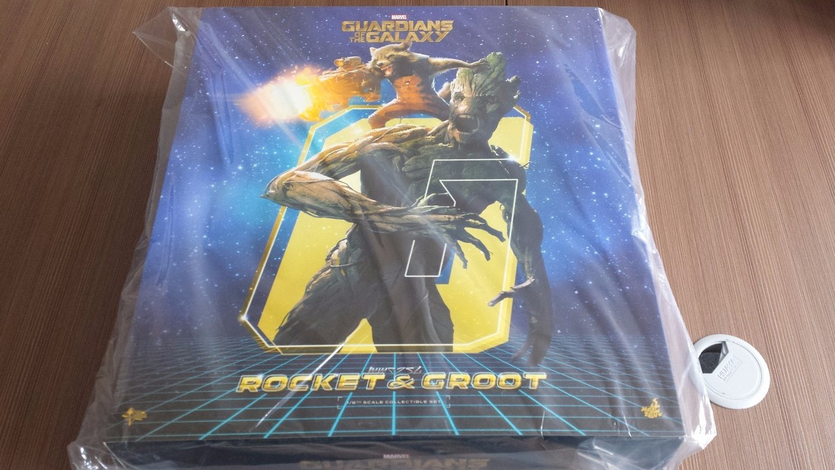 Hot Toys MMS 254 Guardians of the Galaxy Rocket & Groot Set 12