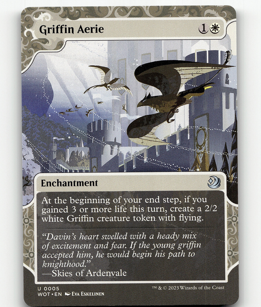 MTG Griffin Aerie #5 - Wilds of Eldraine: Enchanting Tales | eBay